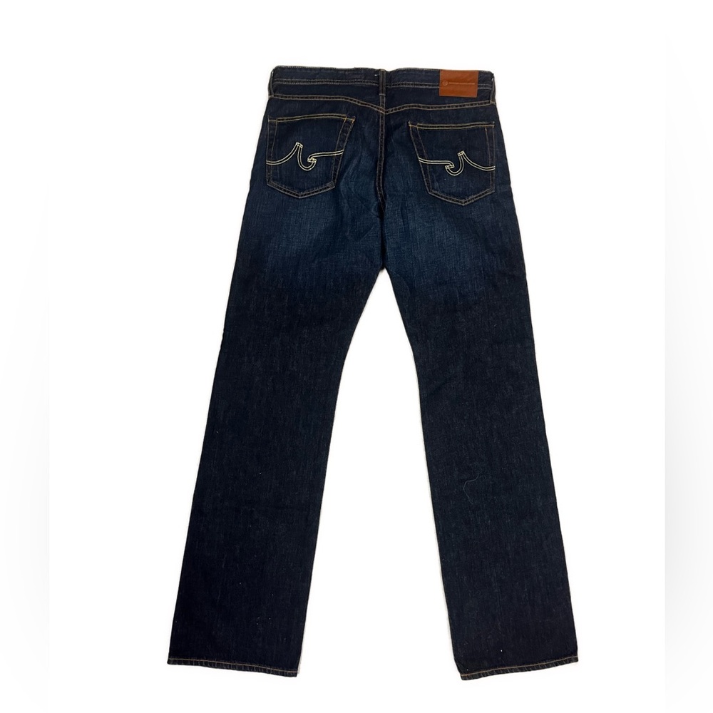 AG Adriano Goldschmied Men's‎ The Protégé Dark Wash Straight Leg Jeans- 36/34 - Picture 3 of 8